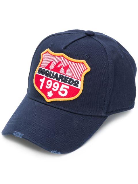 DSQUARED2 Mountain Patch Logo Cap Navy – MAISONDEFASHION.COM