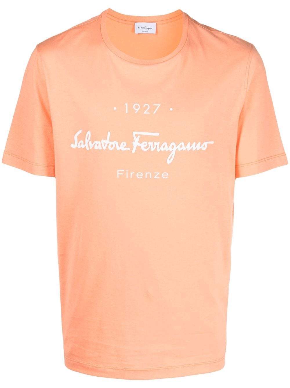Firenze Ferragamo Shirts Price SALVATORE FERRAGAMO Logo T-Shirt