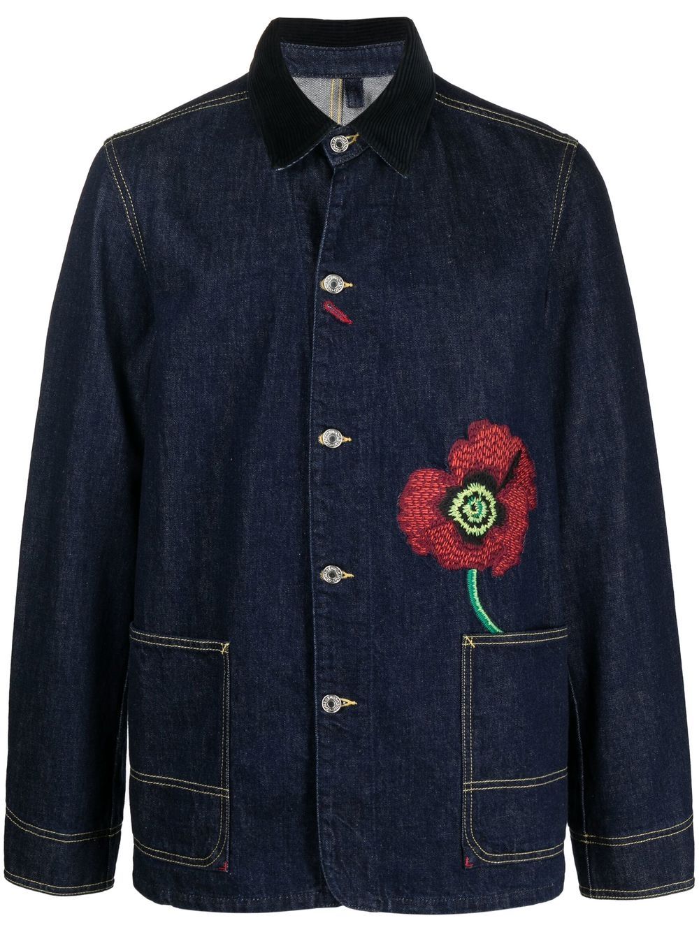 KENZO Poppy Workwear Denim Jacket – MAISONDEFASHION.COM