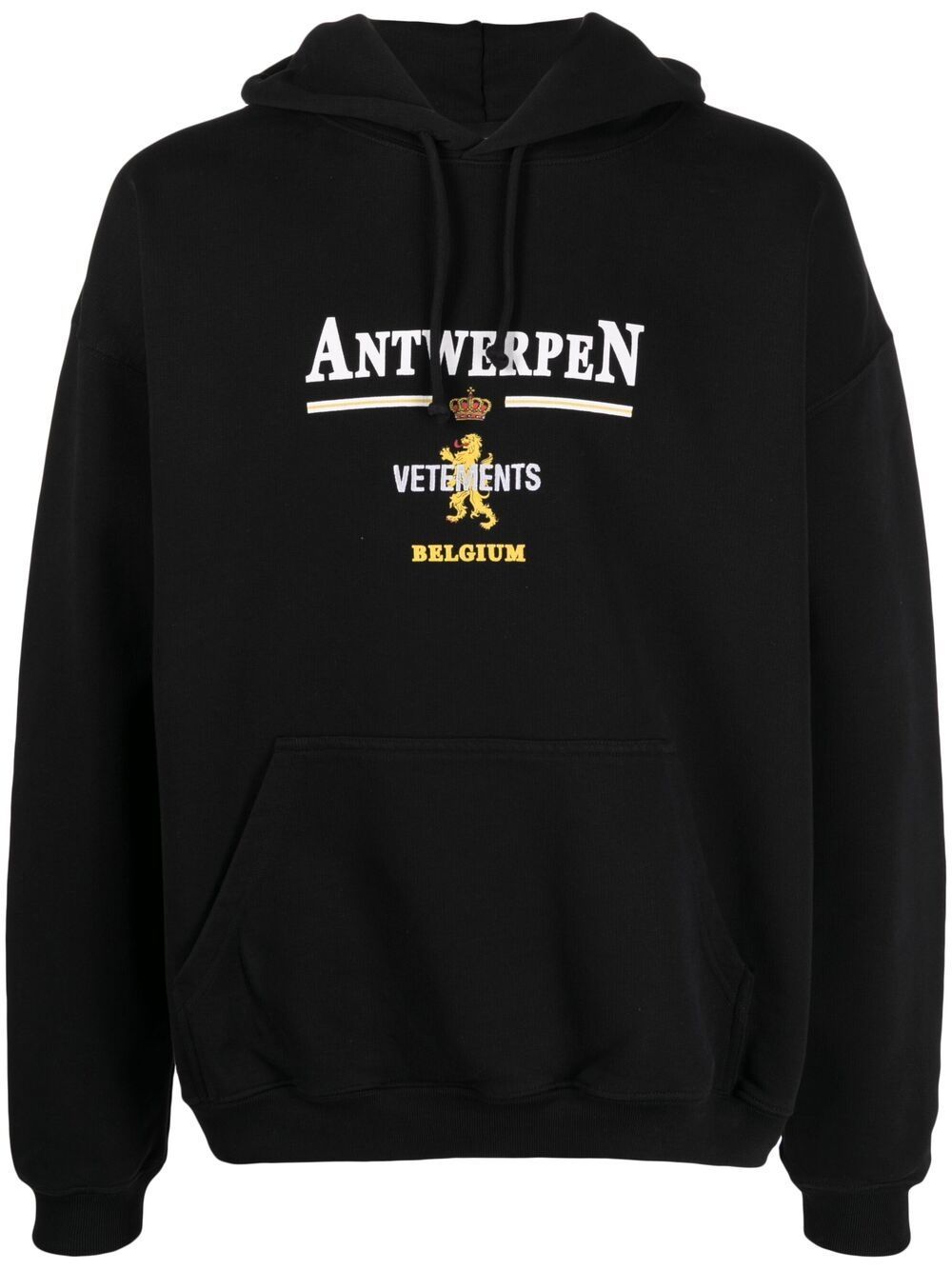 VETEMENTS Antwerp Logo T-shirt Black – MAISONDEFASHION.COM
