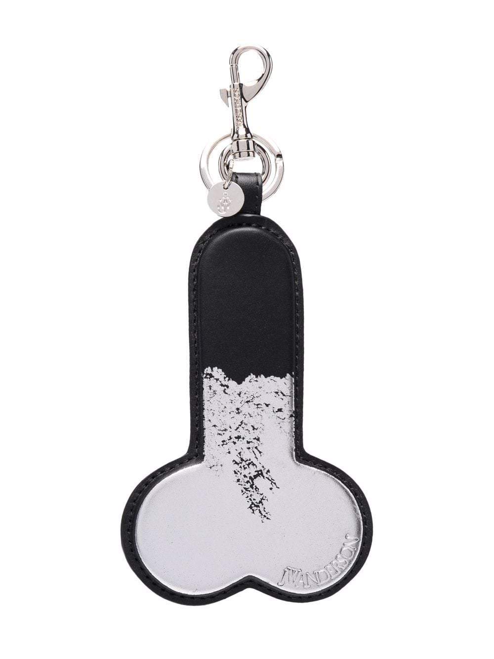 J.W. ANDERSON Foiled Penis Keyring Black – MAISONDEFASHION.COM