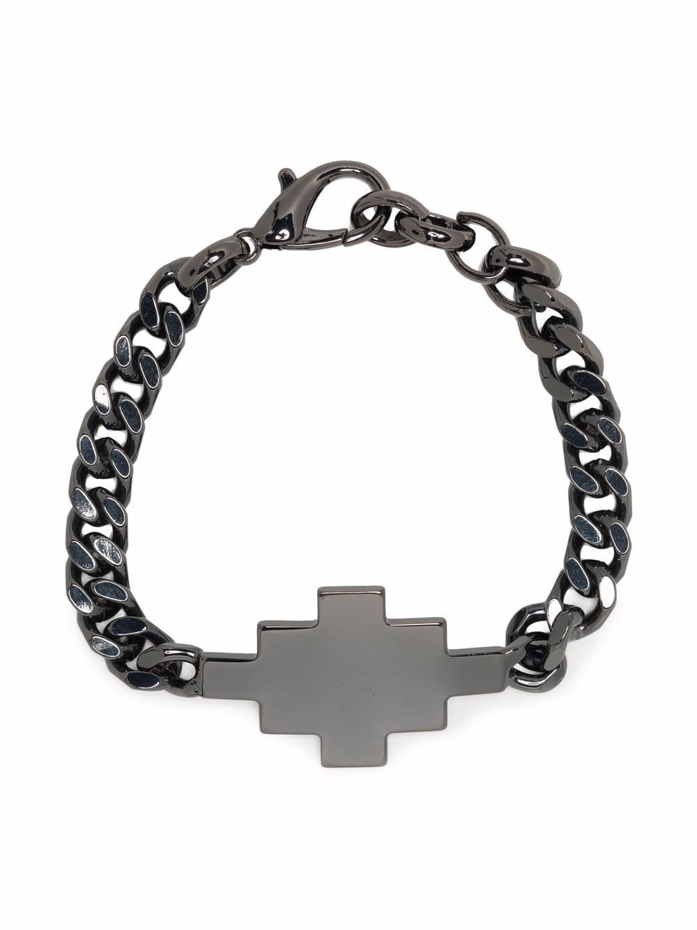 MARCELO BURLON Cross Logo Bracelet Black – MAISONDEFASHION.COM