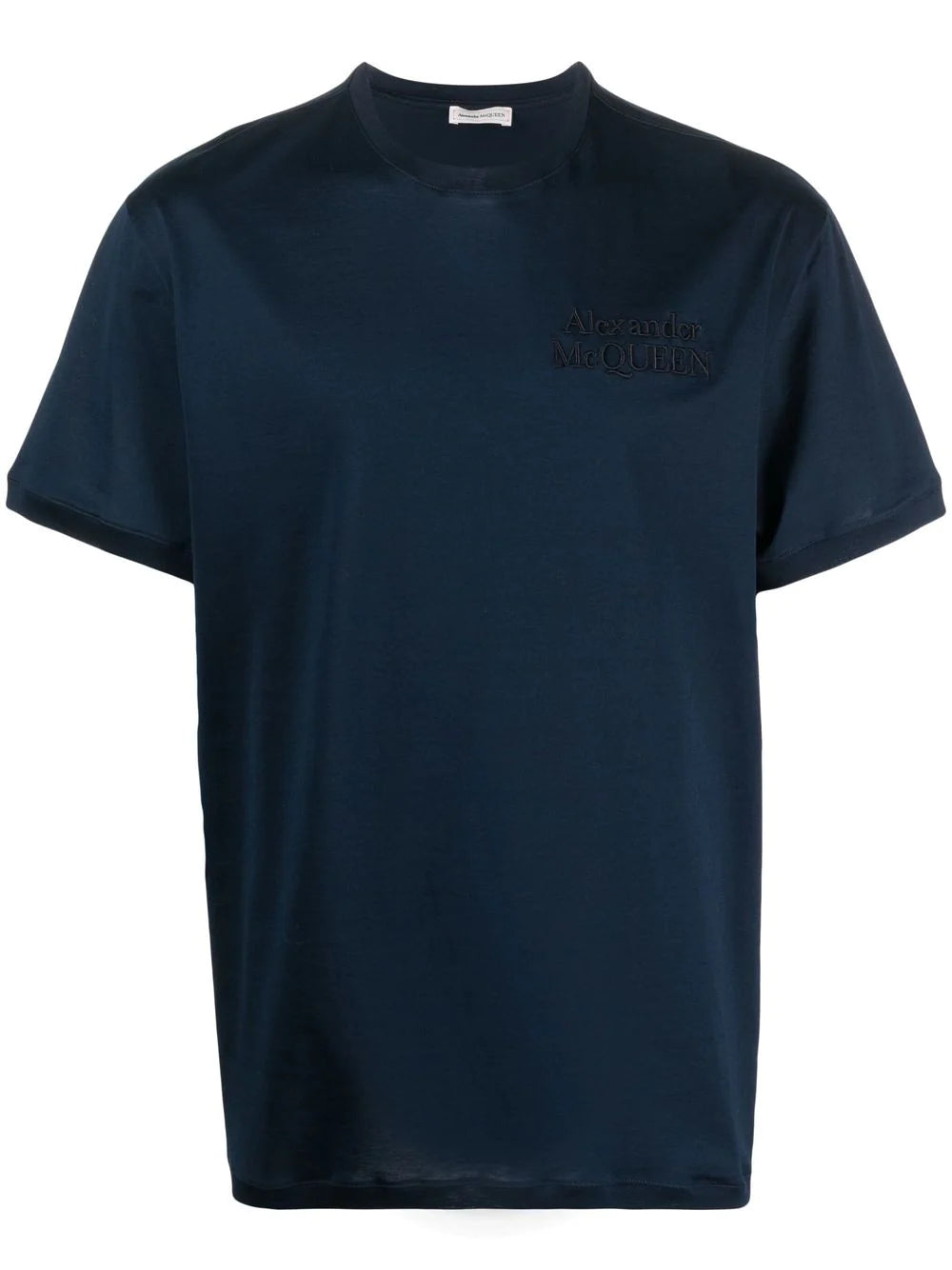 ■alexander mcqueen■ Gray Graffiti Logo Short Sleeve T-Shir KNXT - Alexander McQueen McQueen Graffiti T-Shirt