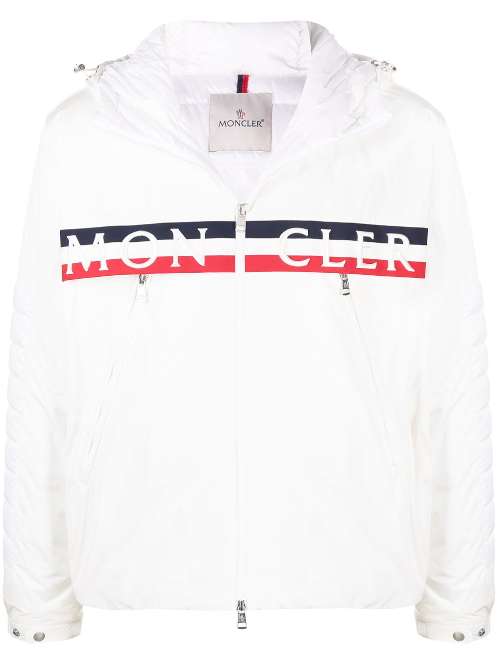 美品　MONCLER OLARGUES 1 ビックロゴ　ホワイト4D197 MONCLER Maya padded jacket Maison De Fashion – MAISONDEFASHION.COM