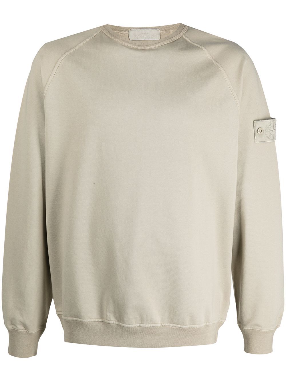 STONE ISLAND Ghost Crewneck Sweatshirt Beige – MAISONDEFASHION.COM