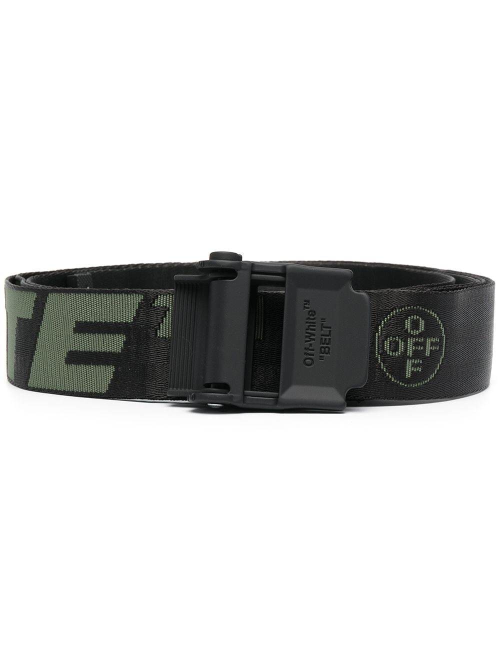 off white belt green