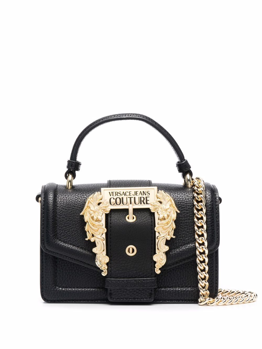 VERSACE JEANS COUTURE WOMEN Buckle Bag Black – - Main Image