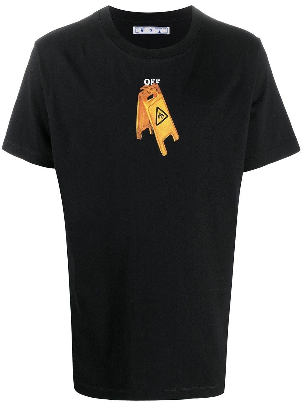 OFF-WHITE Pascal Skeleton Print Slim T-shirt Black