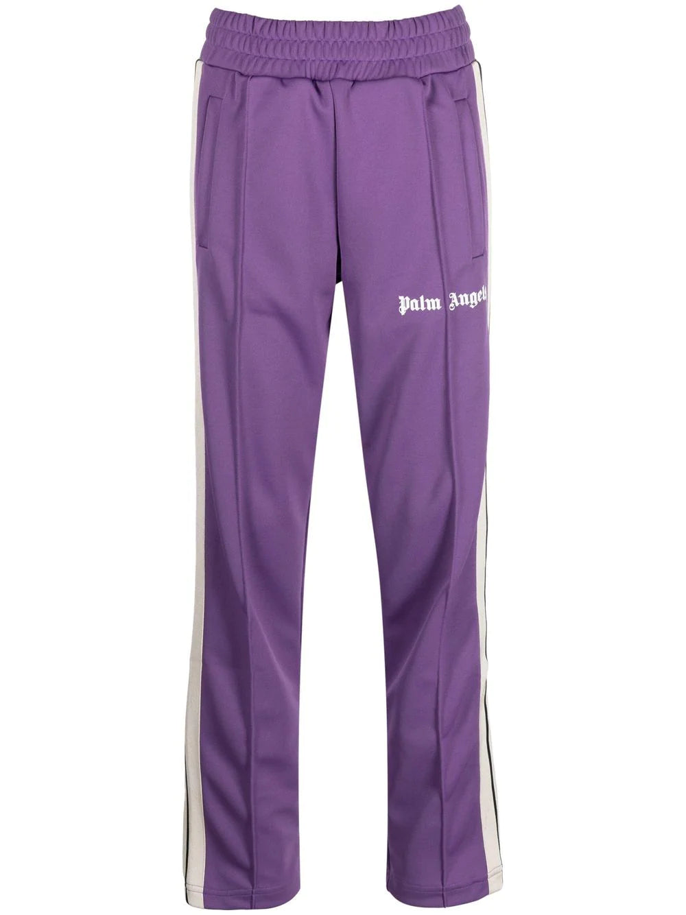 PALM ANGELS WOMEN Classic Track Pants Purple White