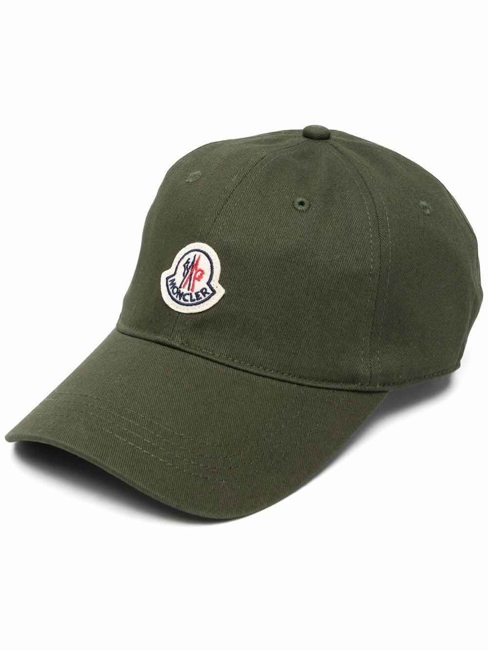 MONCLER Logo Baseball Cap Green – MAISONDEFASHION.COM