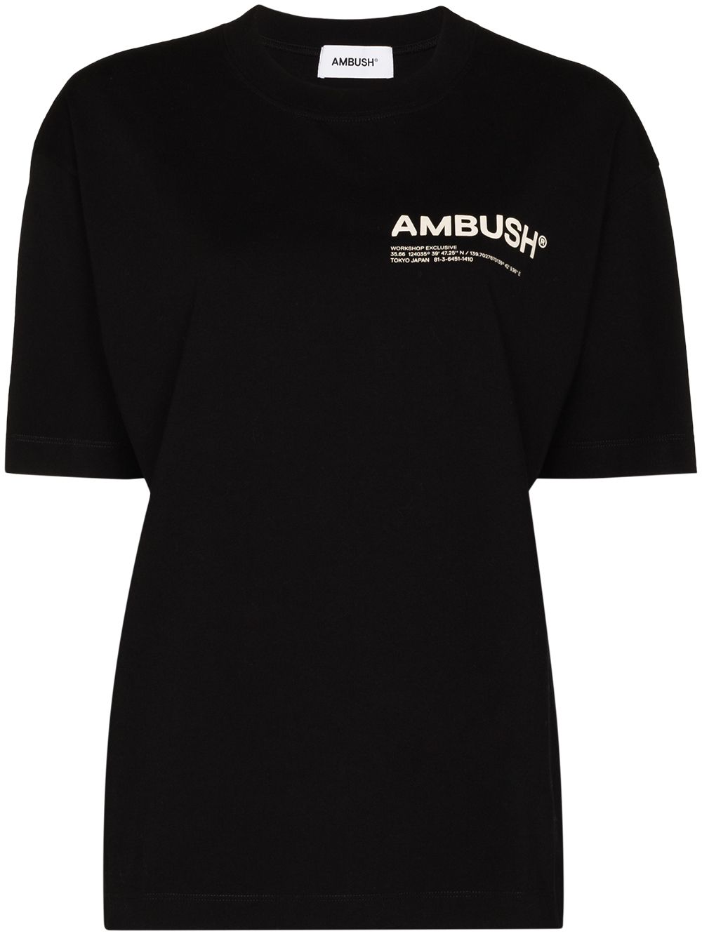 AMBUSH WOMEN Workshop T-Shirt Black – MAISONDEFASHION.COM