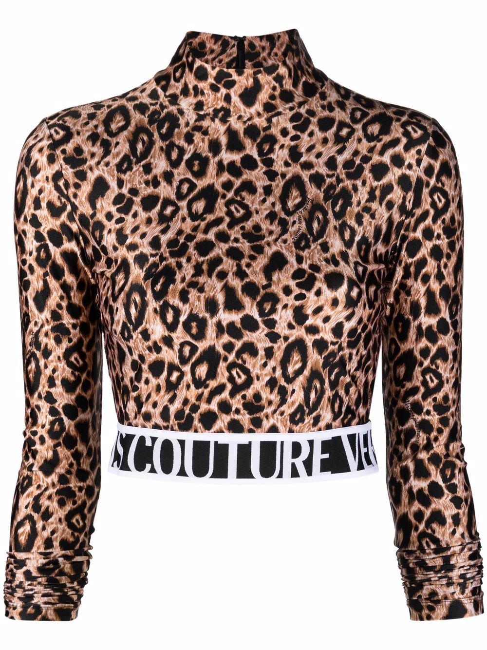 VERSACE WOMEN Leopard Print Crop Top – MAISONDEFASHION.COM