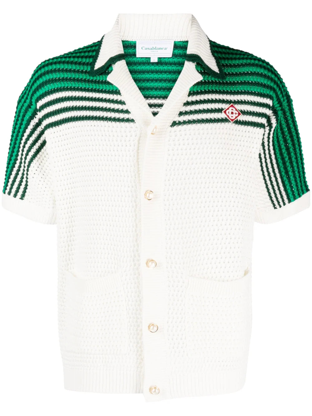 Crochet Effect Tennis Shirt