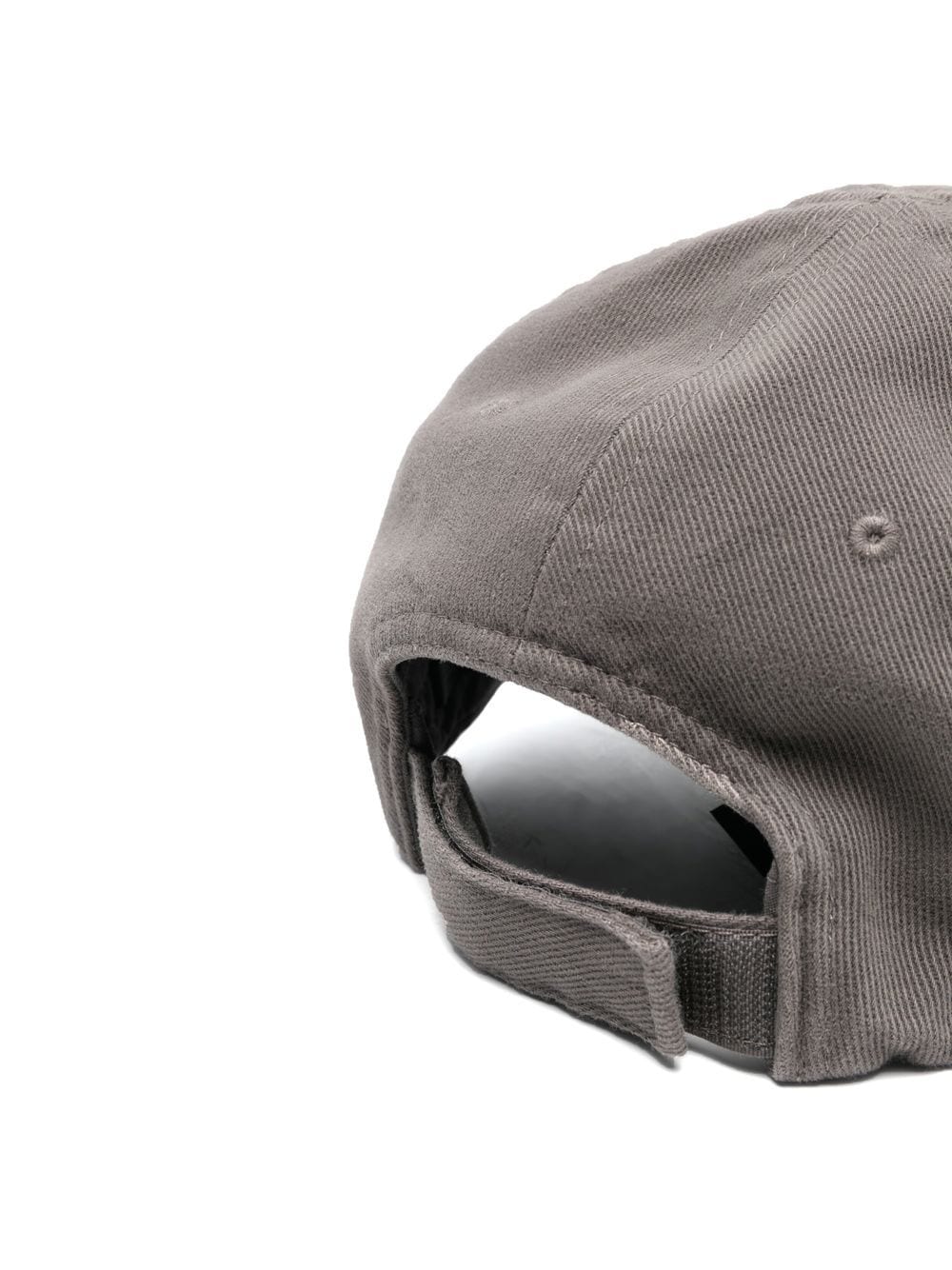 BALENCIAGA Logo-embroidered Cotton Cap Grey – MAISONDEFASHION.COM