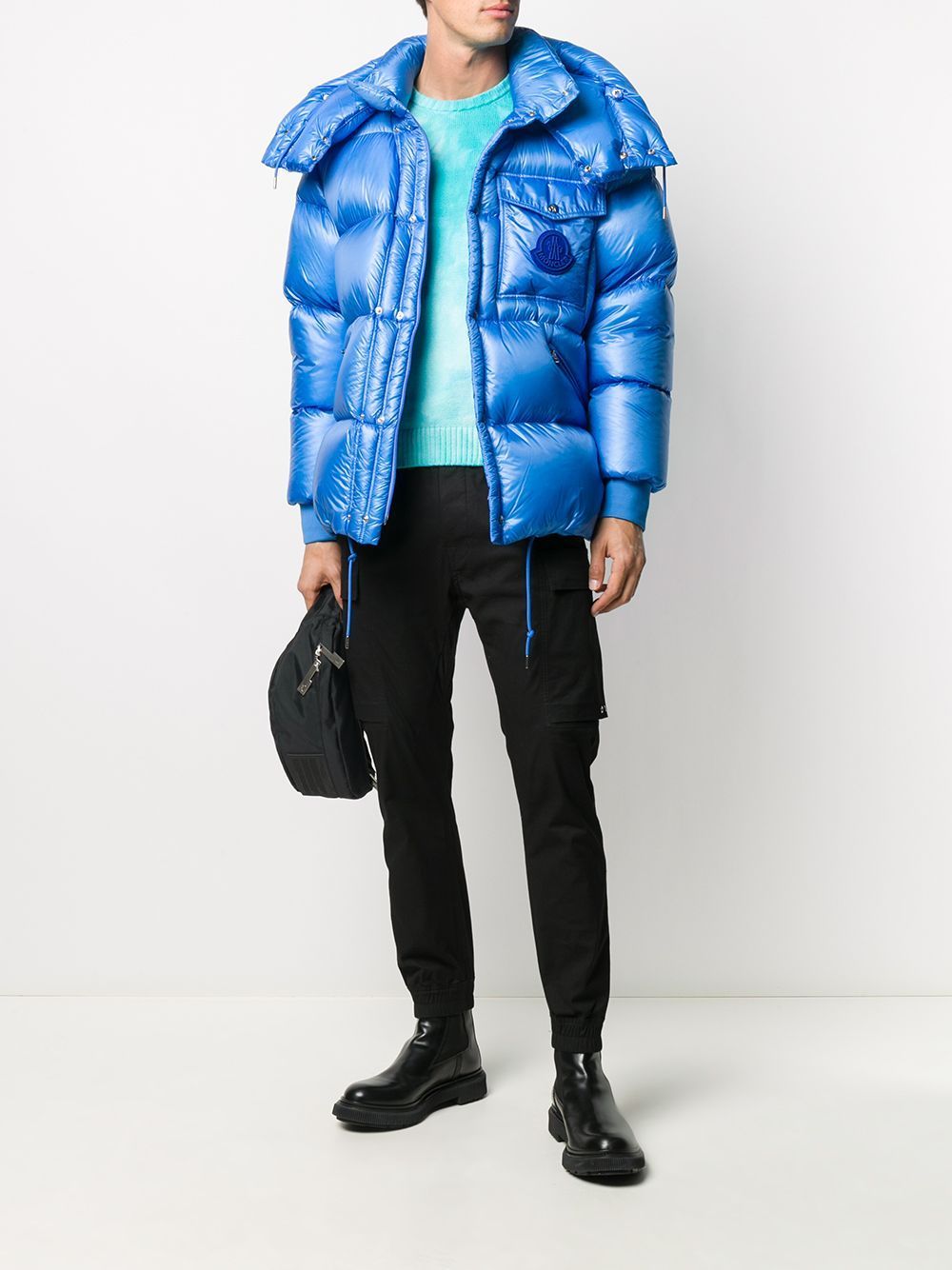 MONCLER Lamentin Hooded Padded Jacket Blue – MAISONDEFASHION.COM