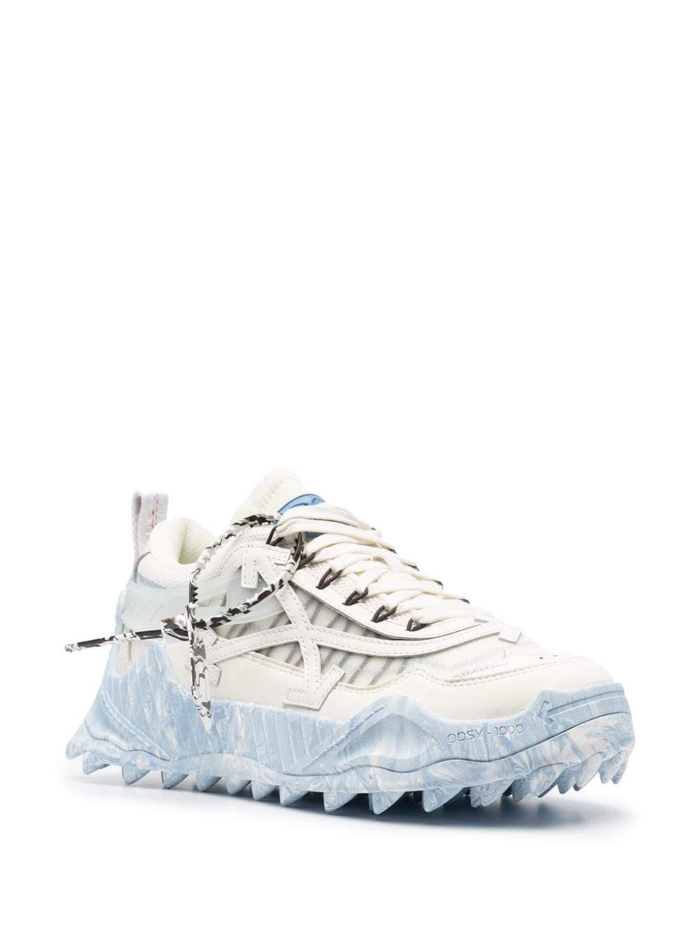 OFF-WHITE Odsy 1000 White/Beige - MAISONDEFASHION.COM