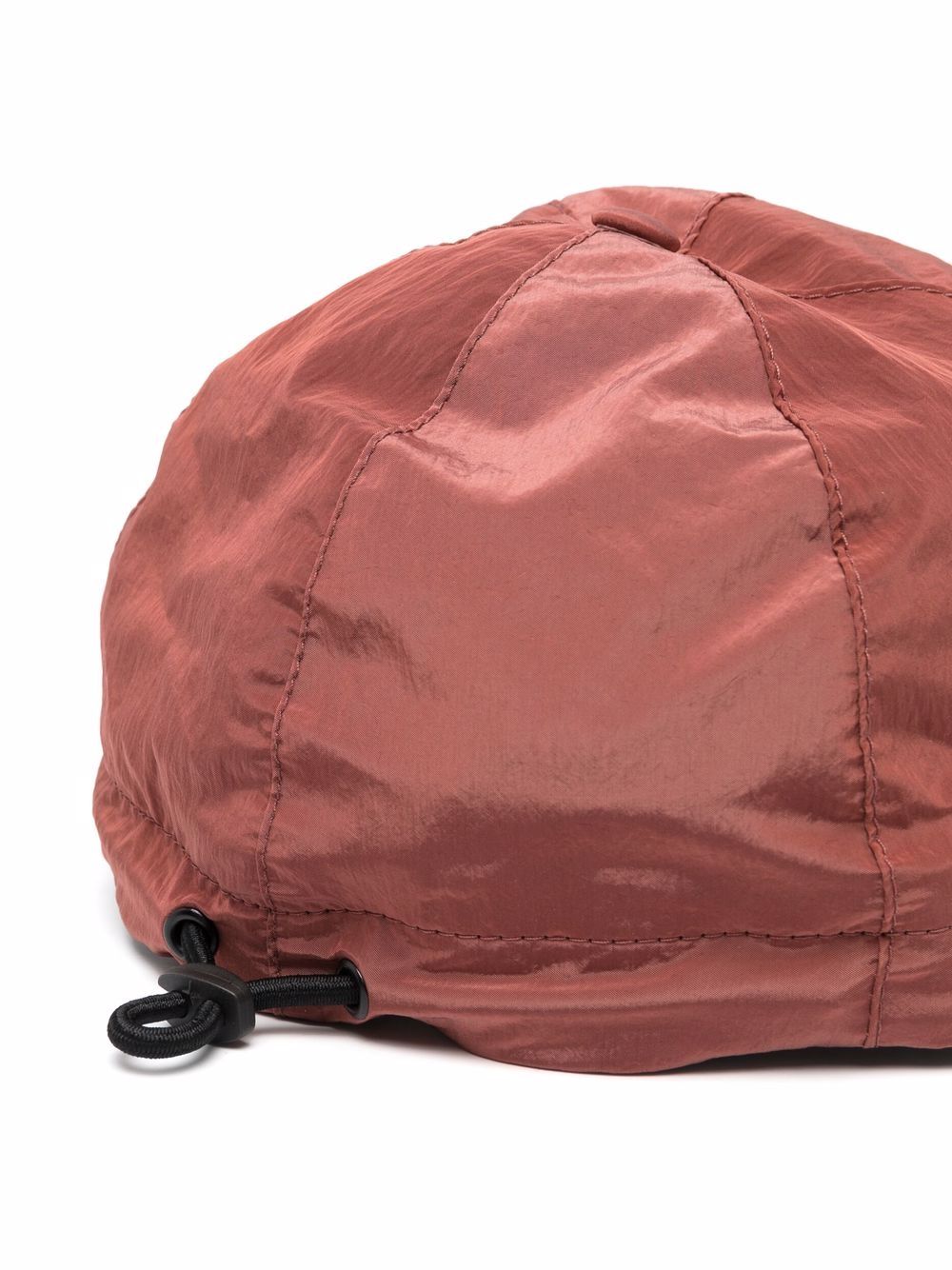 STONE ISLAND Logo Nylon Baseball Cap Red – MAISONDEFASHION.COM