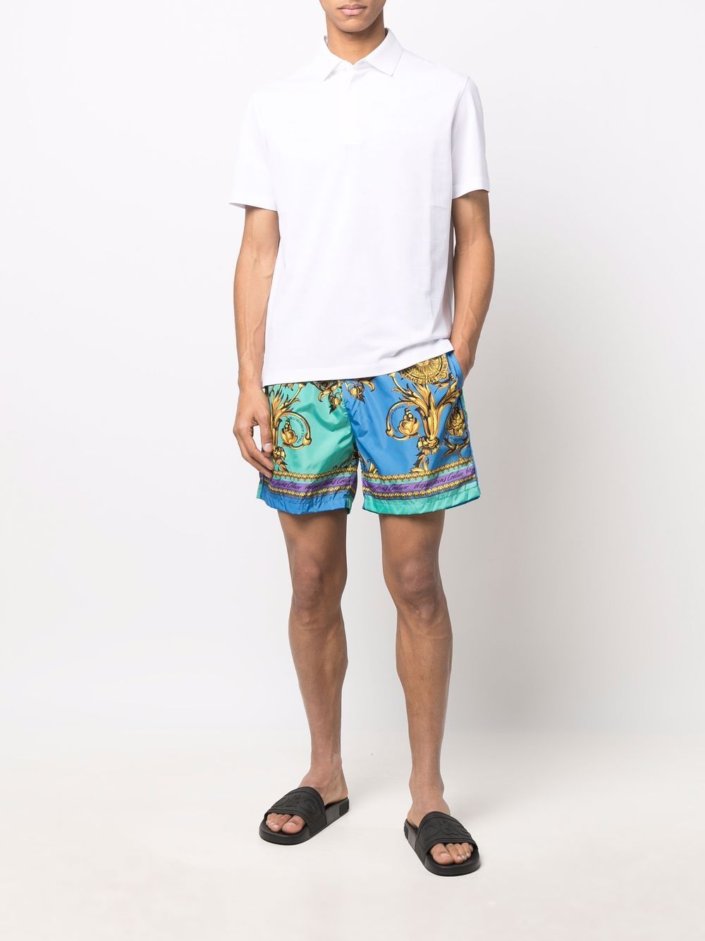 VERSACE Baroque Print Swim Shorts – MAISONDEFASHION.COM