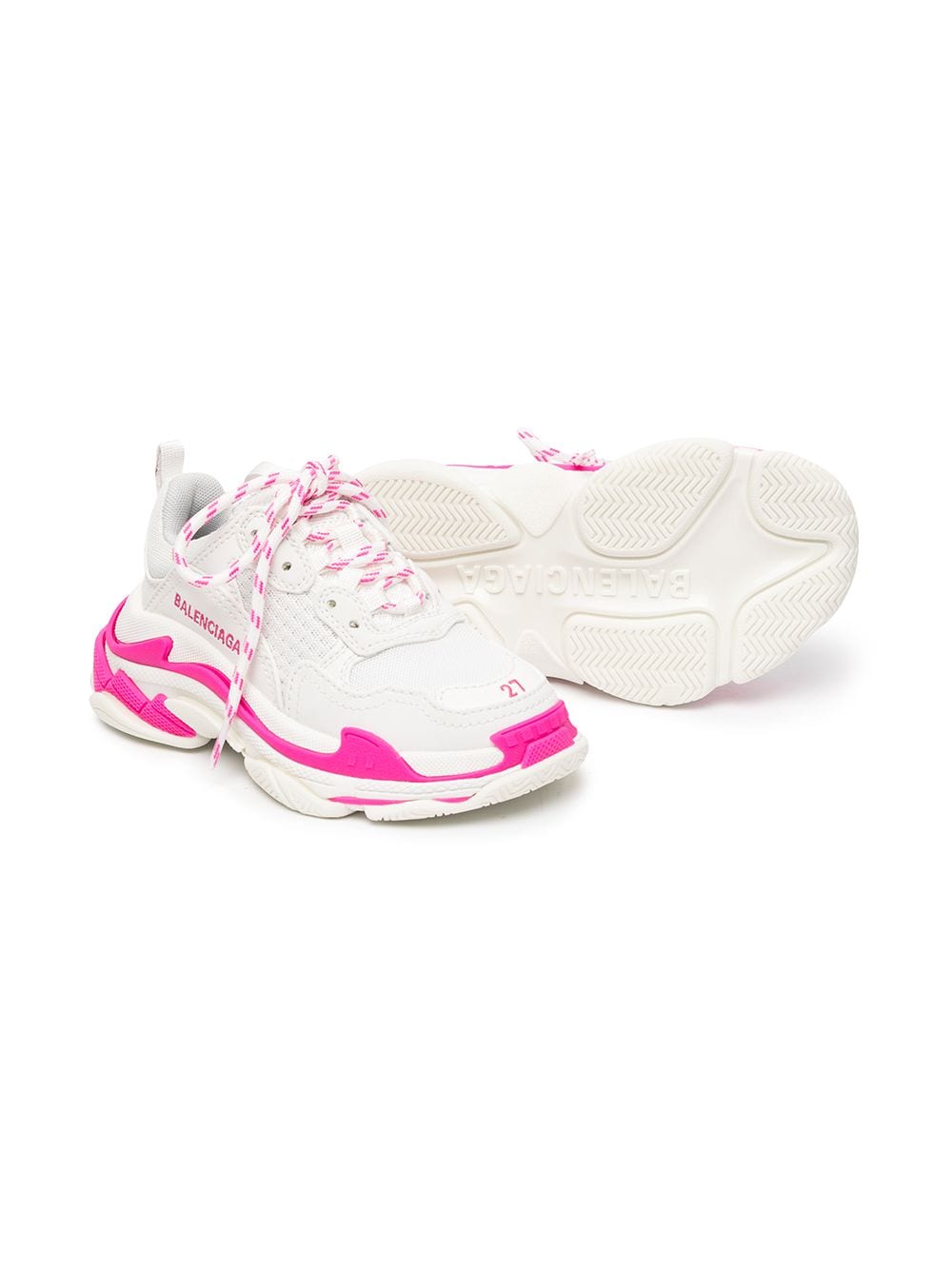 スニーカー BALENCIAGA KIDS Triple S 28(17cm) Balenciaga kids speed runner black | Balenciaga Kids