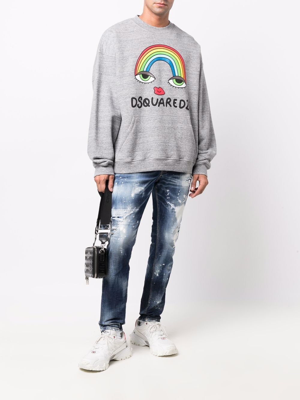 美品◎DSQUARED2 デニム ジーンズ CIAO Bella パッチ DSQUARED2 Paint Splatter Skater Jeans Navy – MAISONDEFASHION.COM