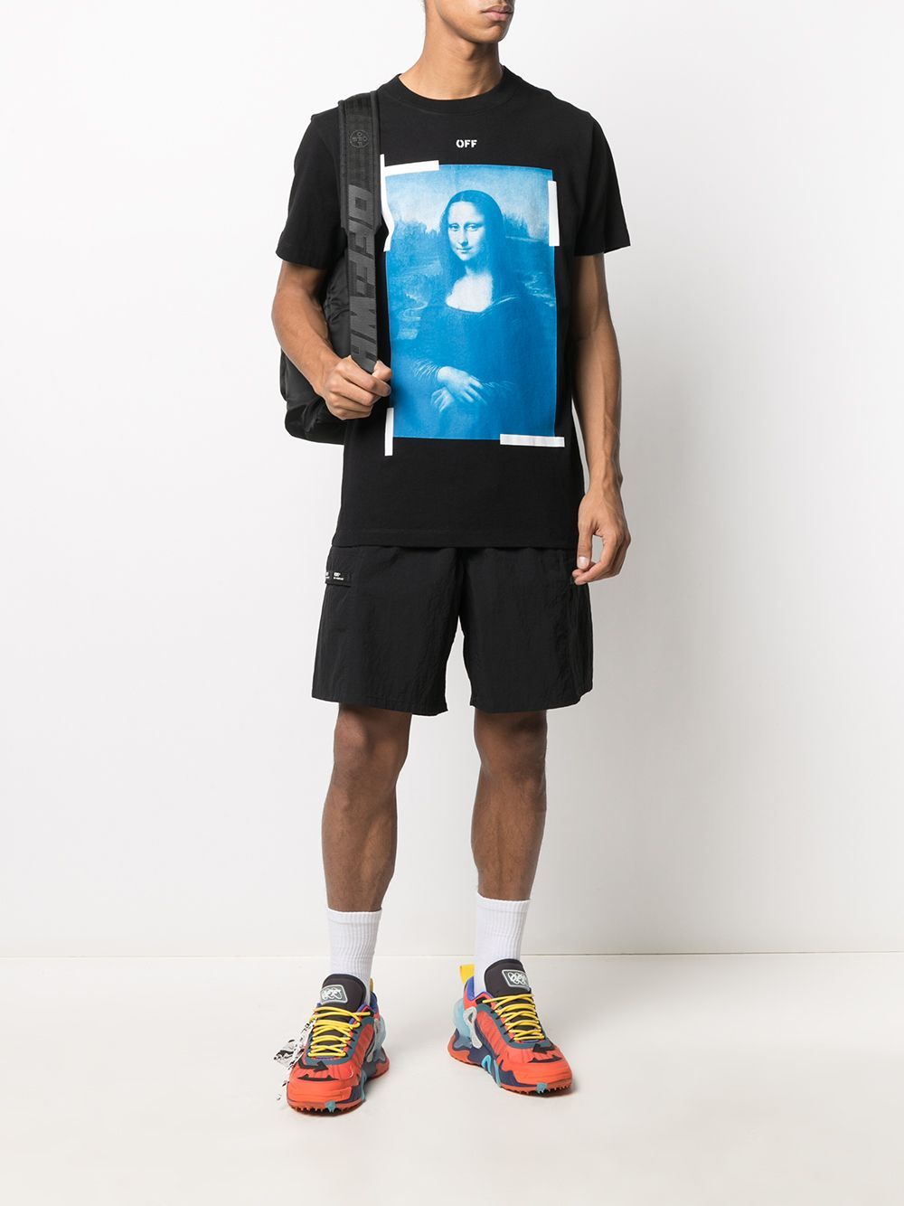 off white mona lisa blue