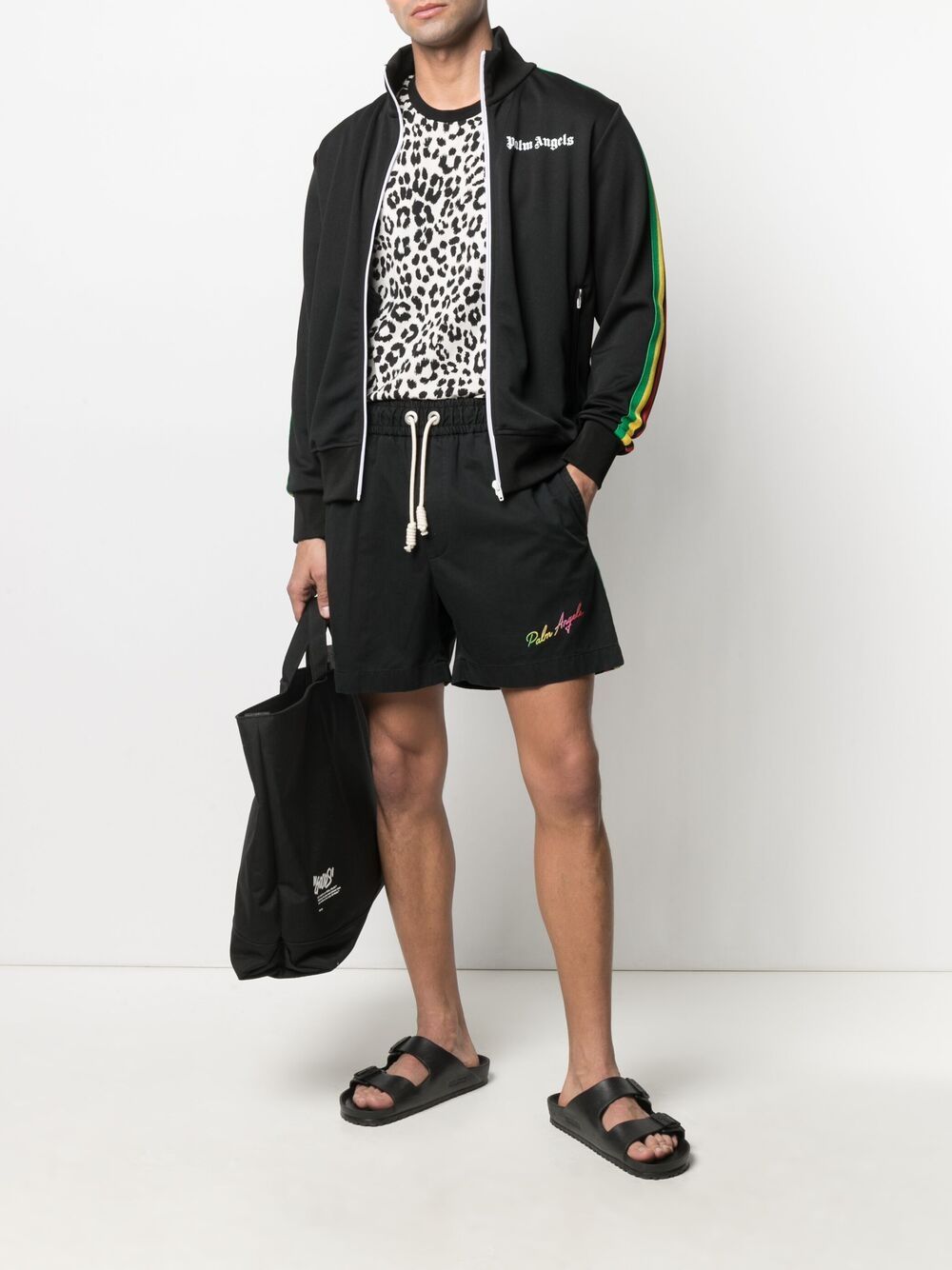 PALM ANGELS Exodus Track Jacket Black – MAISONDEFASHION.COM
