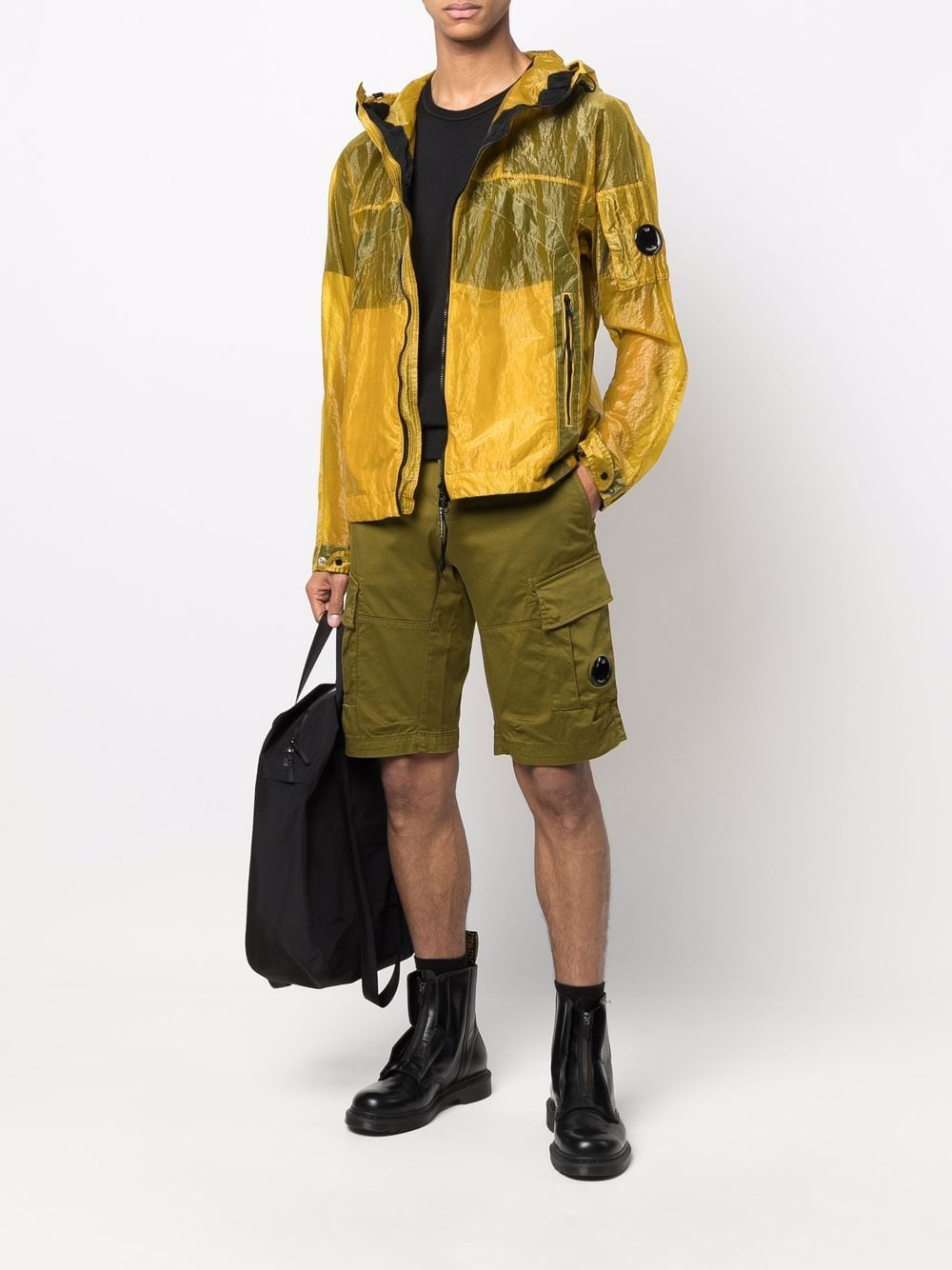 C.P. COMPANY Lens Detail Jacket Yellow – MAISONDEFASHION.COM