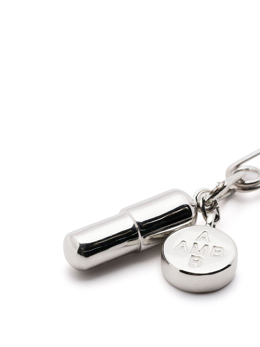 AMBUSH Pill charm earring Silver – MAISONDEFASHION.COM