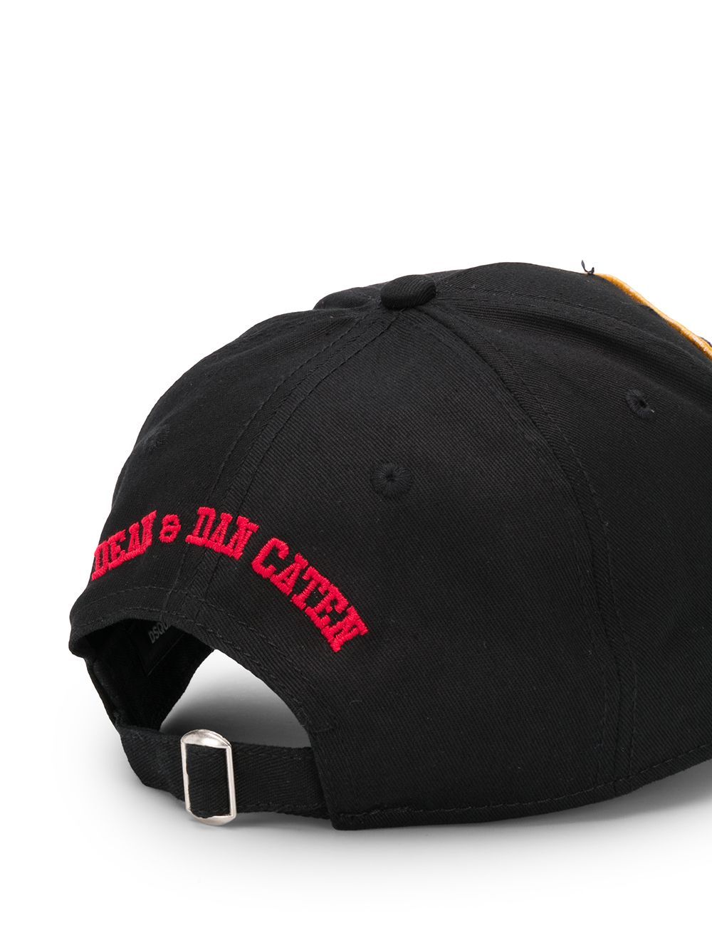 DSQUARED2 Canadian Twins Cap Black – MAISONDEFASHION.COM