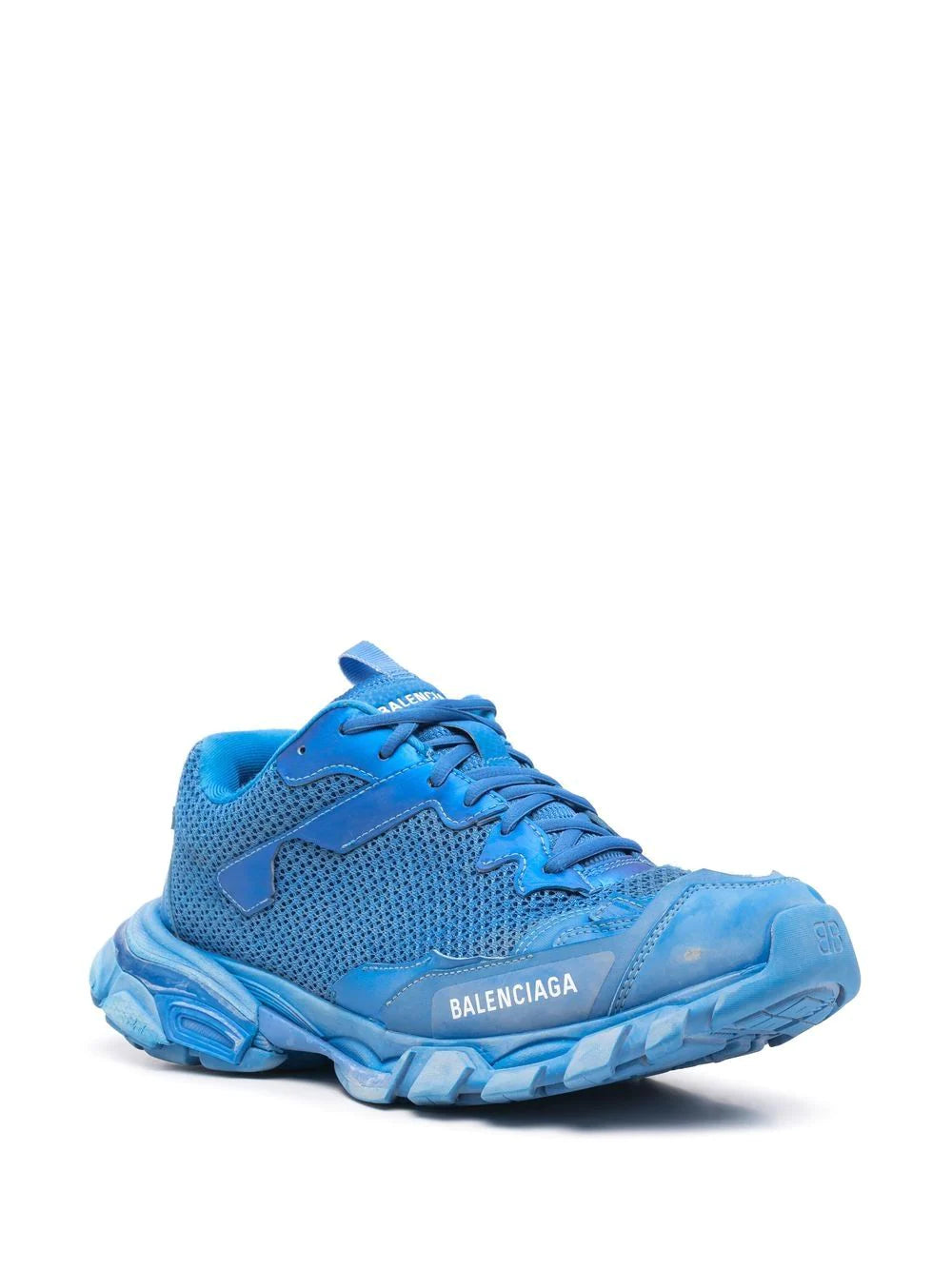 BALENCIAGA Track.3 Sneakers Blue - MAISONDEFASHION.COM