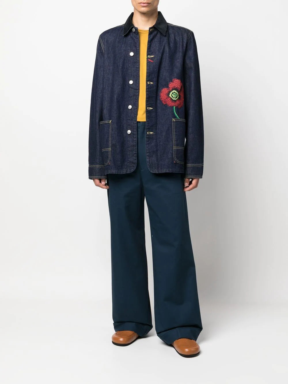 KENZO Poppy Workwear Denim Jacket – MAISONDEFASHION.COM