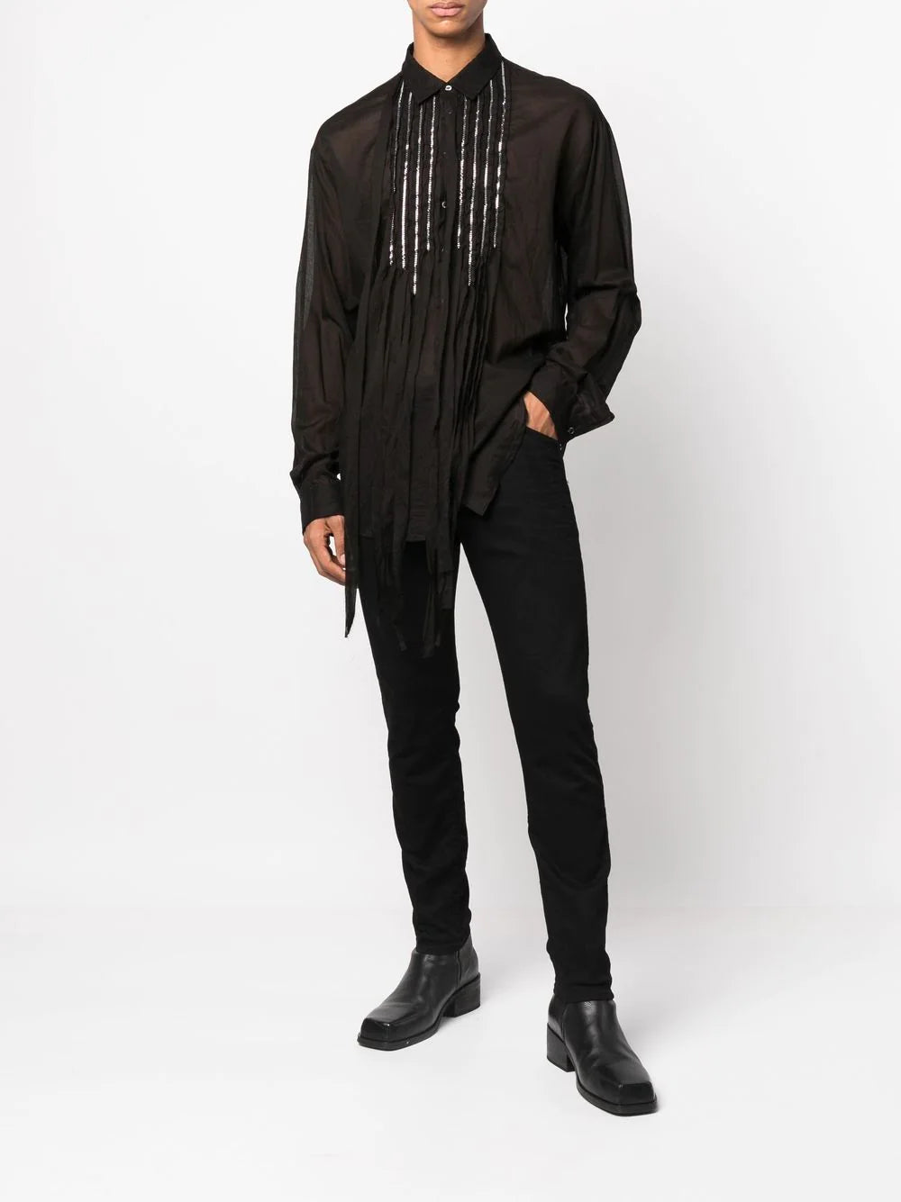 DSQUARED2 Black Bull Skater Jeans Black – MAISONDEFASHION.COM