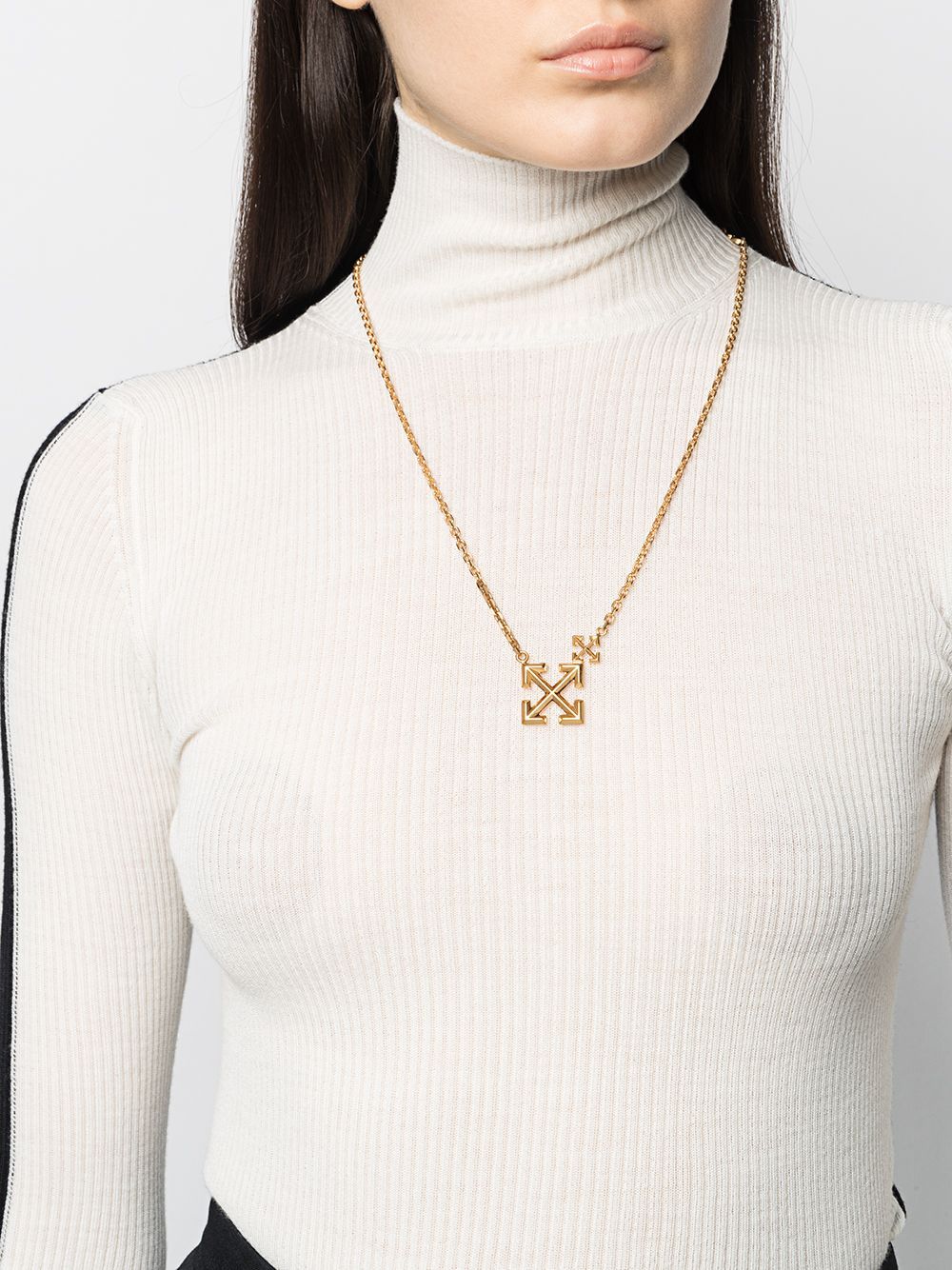 PRELOAD Off-White Women's Logo Band Triangle PRELOAD Off-White Women's Logo Band Triangle