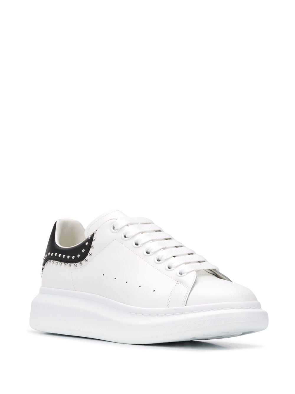 Alexander McQueen studded oversized sole sneakers white Maison De
