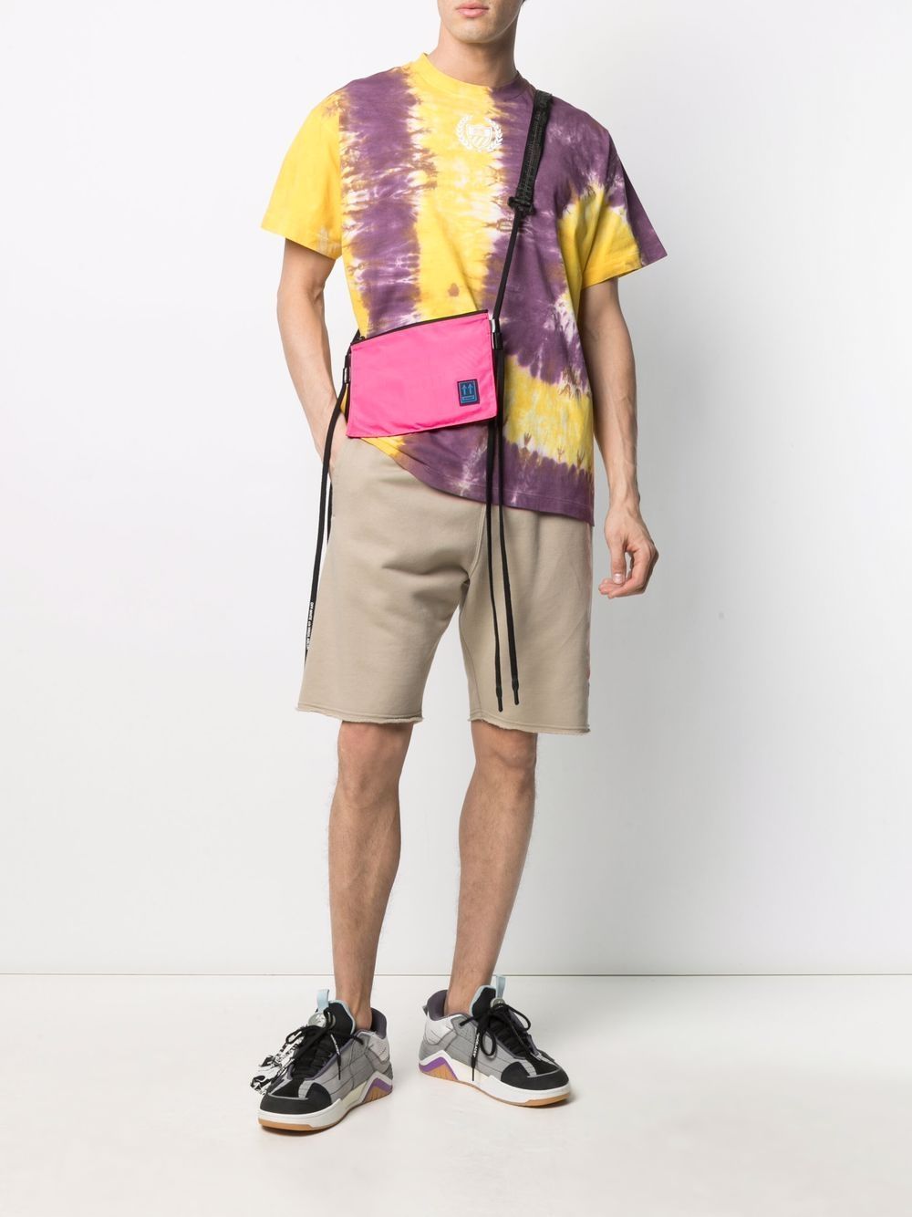 BEL-AIR ATHLETICS Tie-Dye Print T-Shirt – MAISONDEFASHION.COM