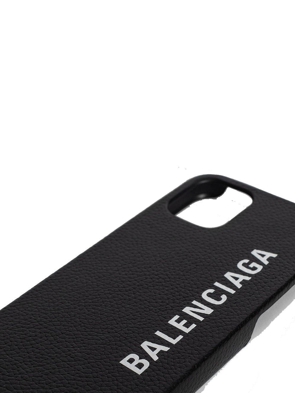 BALENCIAGA Logo Cash Card iPhone 12 mini Case Black