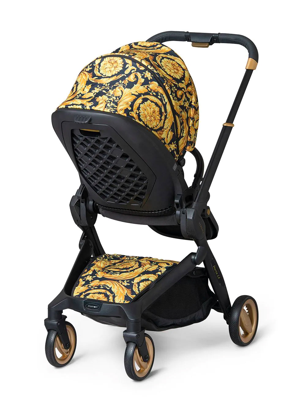 versace baby stroller VERSACE KIDS Barocco Print Stroller