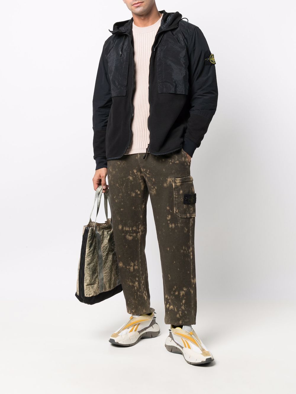 STONE  21AW Double Pocket Jacket 黒 STONE ISLAND Double Pocket Jacket Black – MAISONDEFASHION.COM