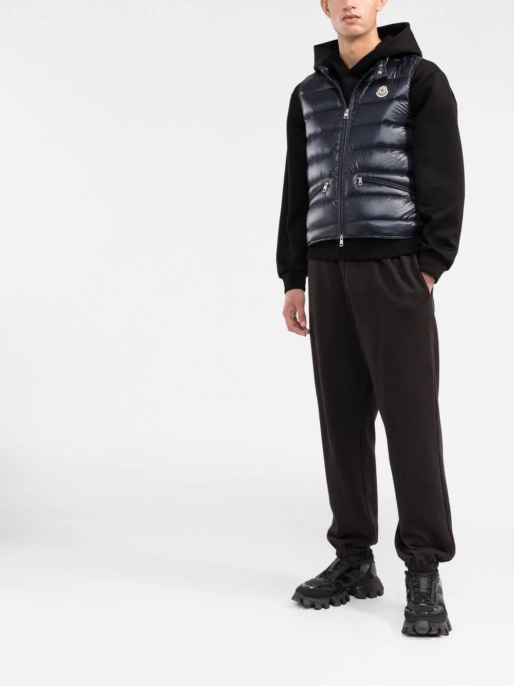 MONCLER Gui Gilet Navy – MAISONDEFASHION.COM