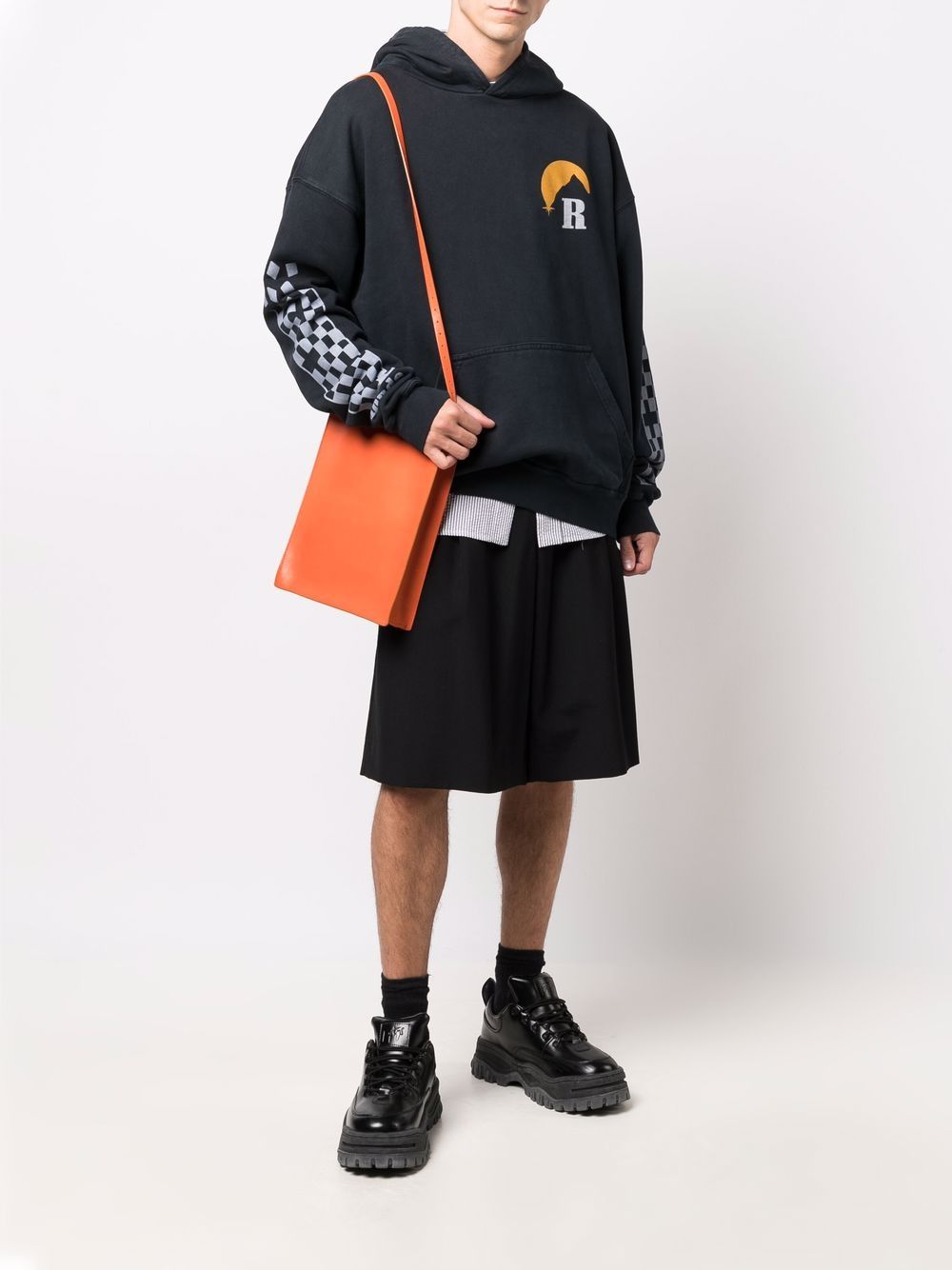 RHUDE Moonlight Hoodie Black – MAISONDEFASHION.COM