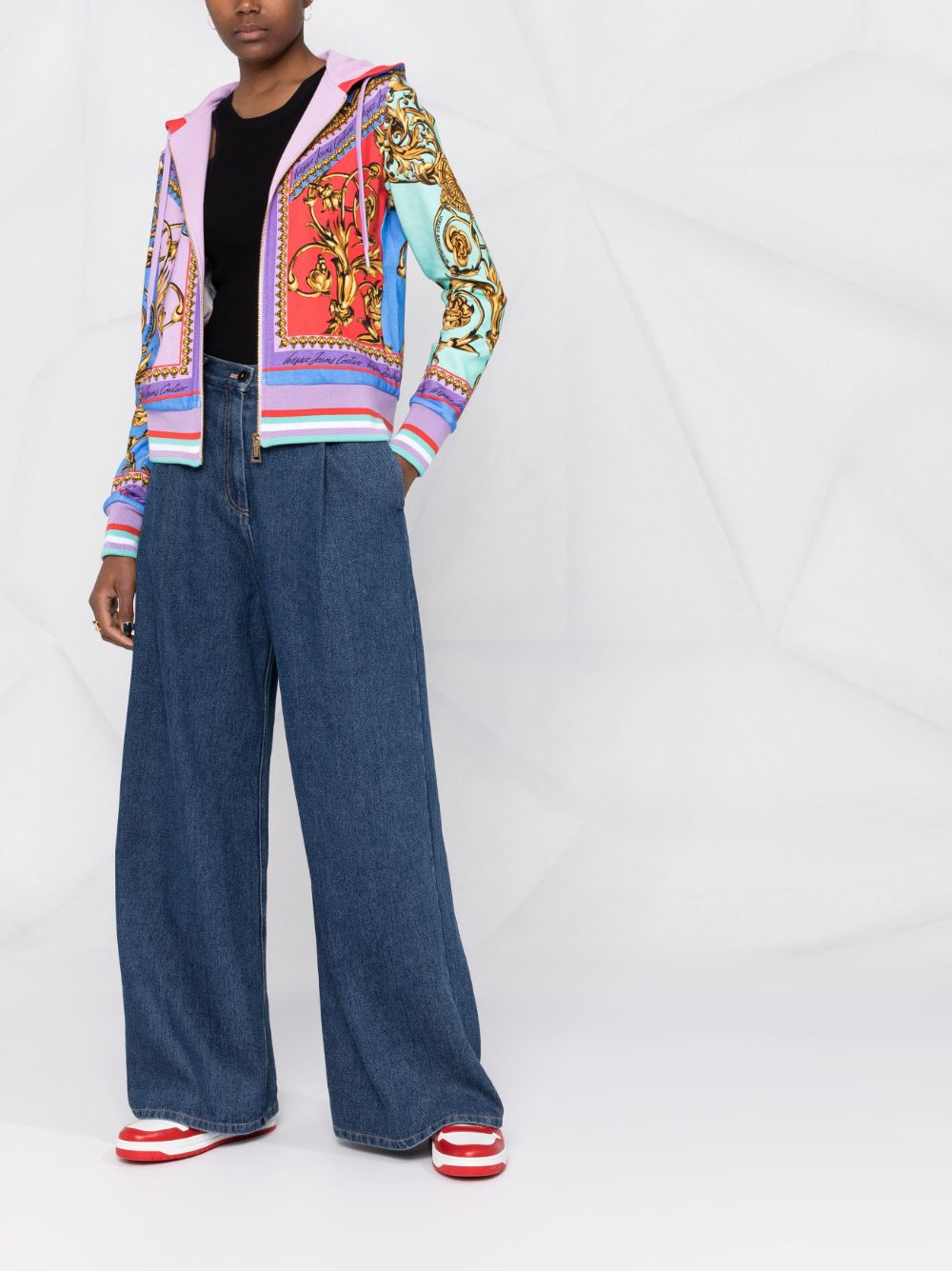VERSACE WOMEN Baroque Print Jacket – MAISONDEFASHION.COM