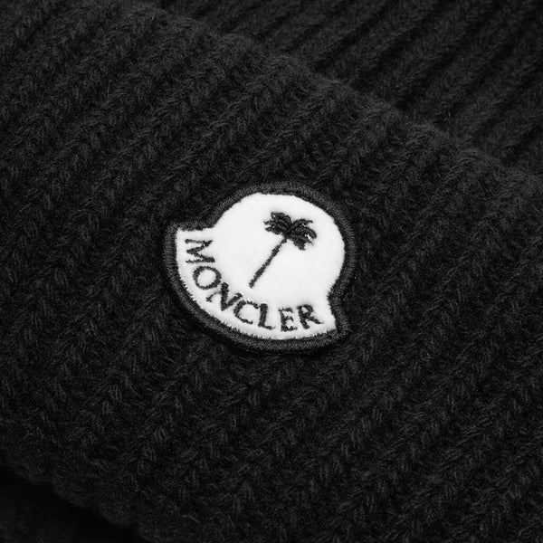 ☆新品同様☆MONCLER GENIUS ネックストラップ ロゴ 黒ｘ白 ☆新品同様☆MONCLER GENIUS ネックストラップ ロゴ 黒x白