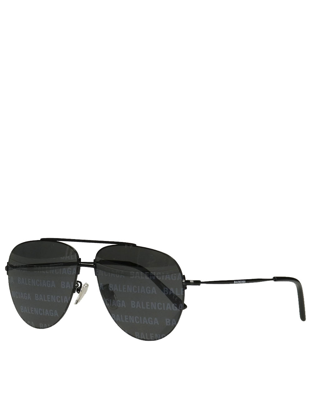 BALENCIAGA shield rectangle glasses black Maison De Fashion  display picture 3