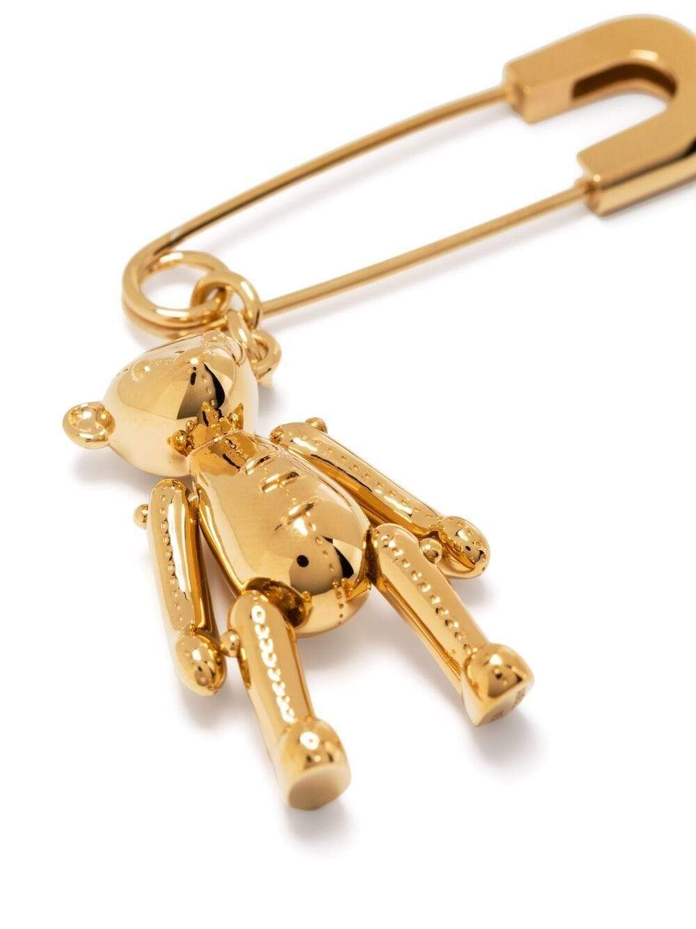 AMBUSH WOMEN Teddy Bear Charm Earring Gold – MAISONDEFASHION.COM