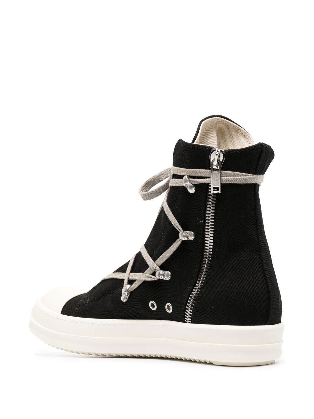 RICK OWENS DRKSHDW Hexagon High-top Sneakers Black
