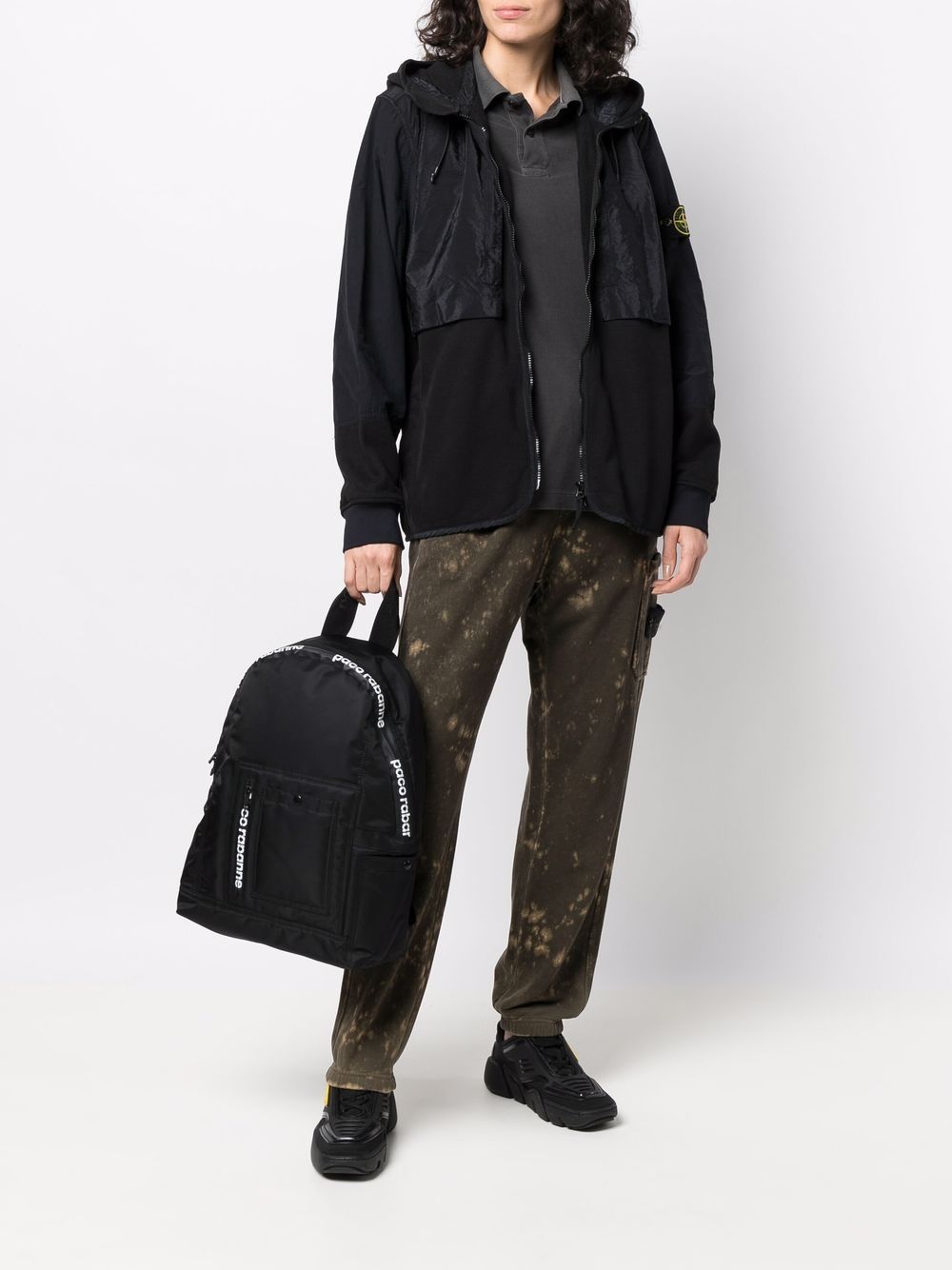 STONE ISLAND Double Pocket Jacket Black – MAISONDEFASHION.COM