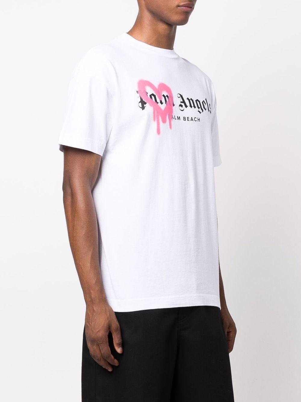 Pink Palm Angels Maglietta Pink Palm Angels T Shirt Femme Palm