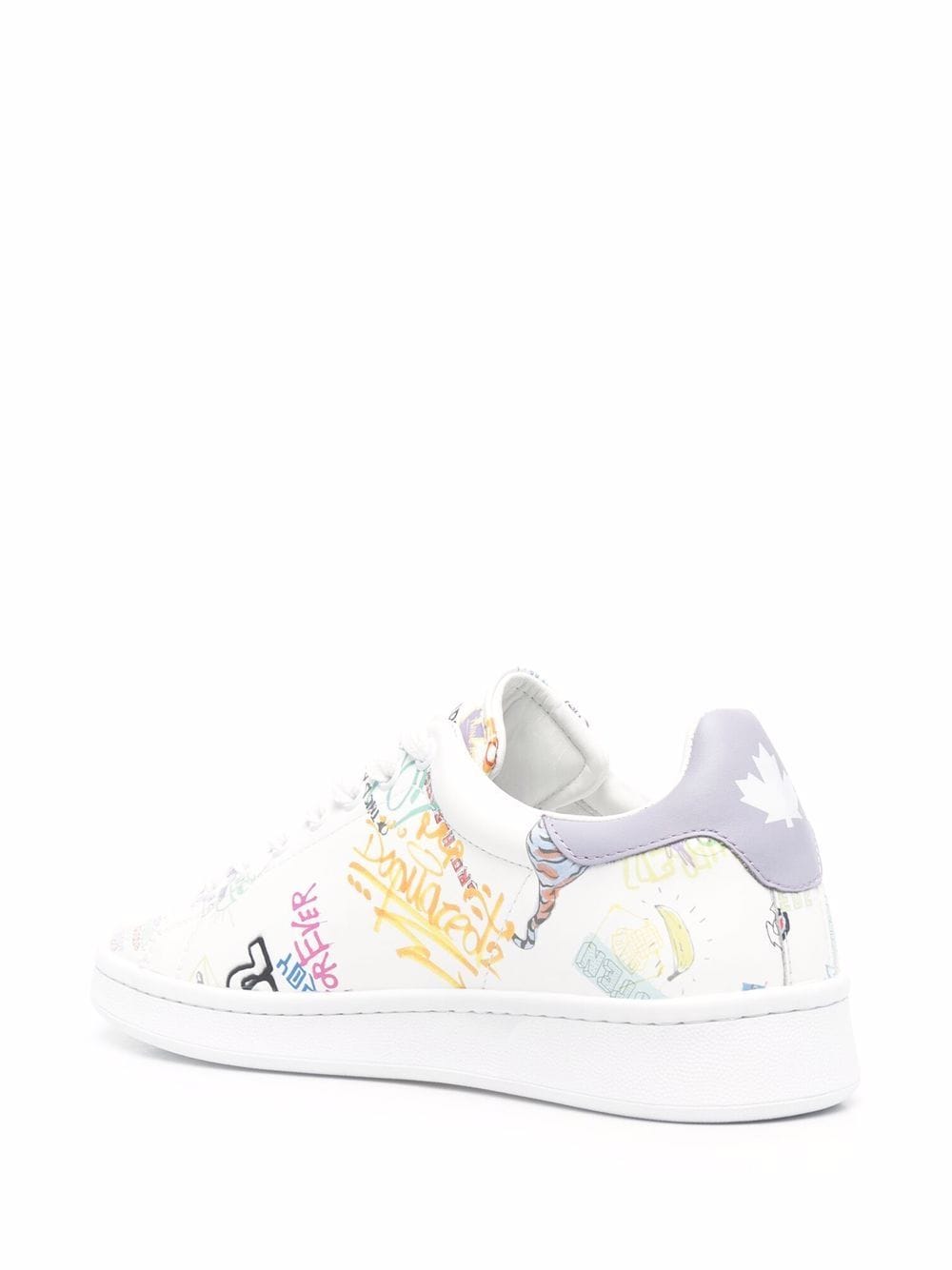 DSQUARED2 WOMEN Doodle Yankee Boxer Sneakers – MAISONDEFASHION.COM