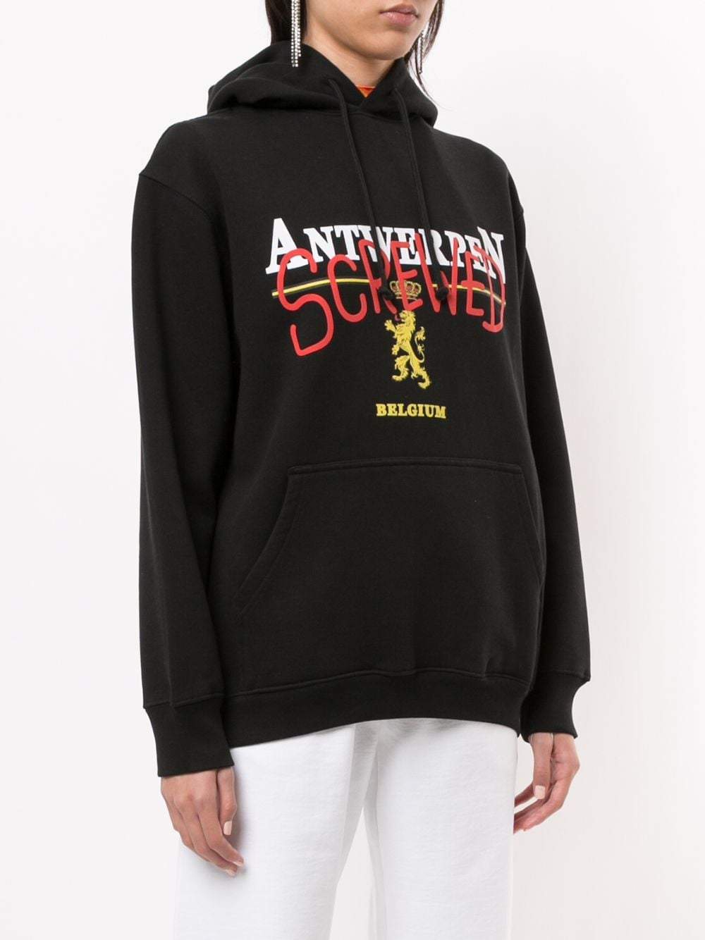 VETEMENTS Antwerp Screwed Hoodie Black – MAISONDEFASHION.COM