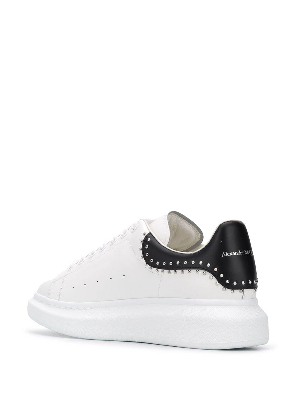 Alexander McQueen studded oversized sole sneakers white Maison De